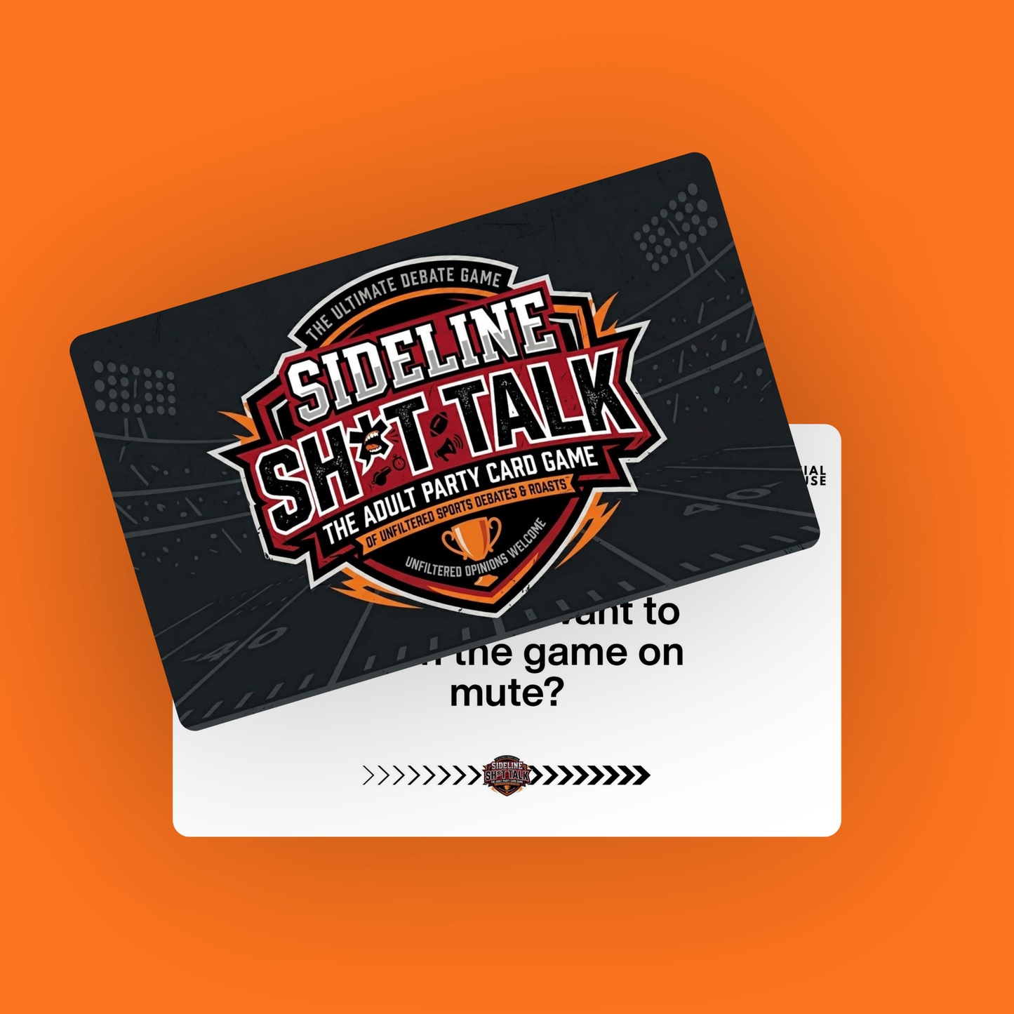 Sideline Sh*t Talk Adult Party Card Game