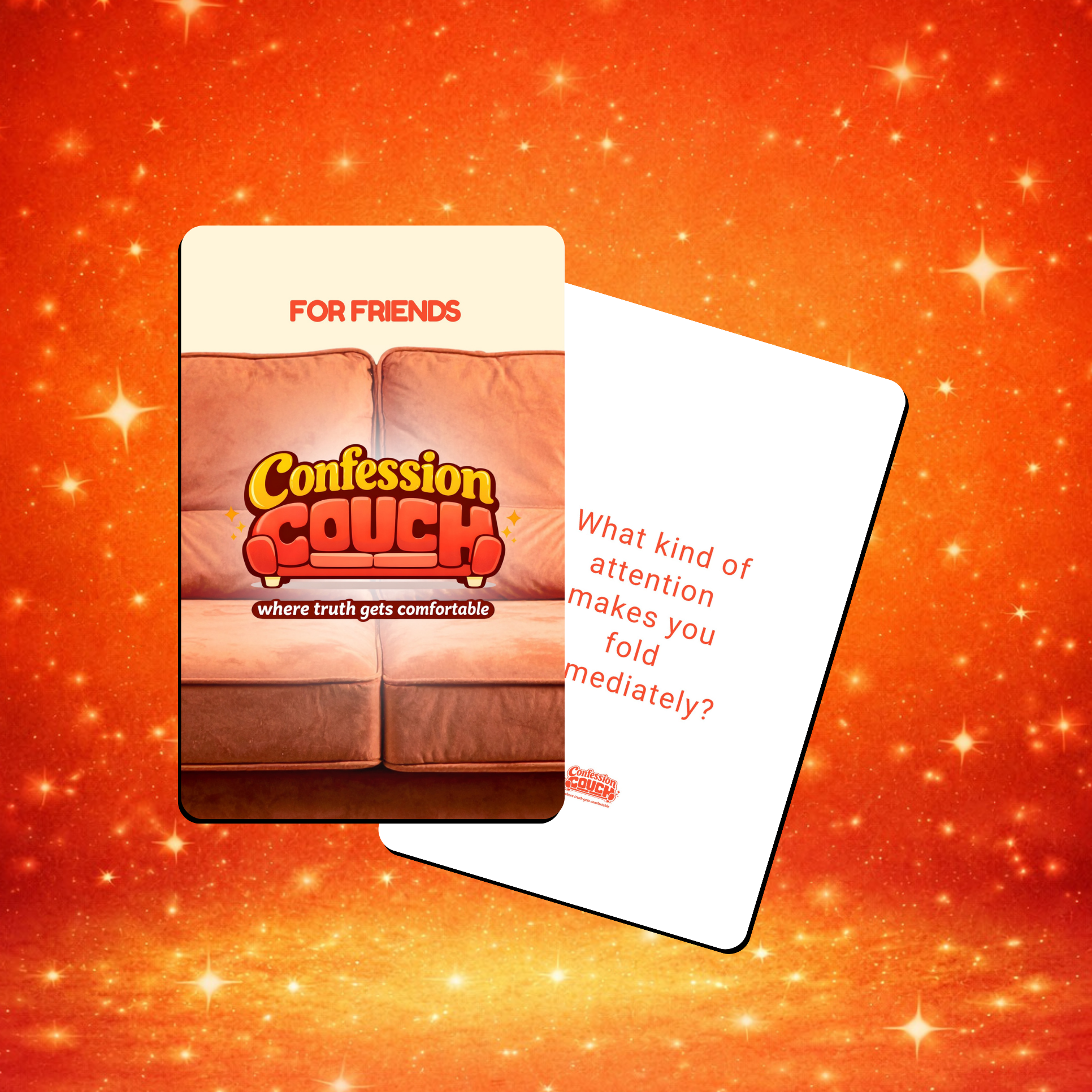 Confession Couch: For Friends