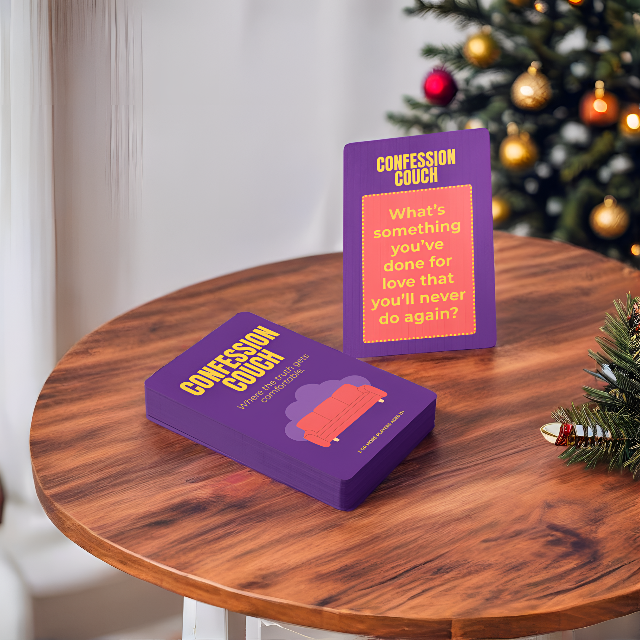 Confession Couch: Original Card Game | A Deck for Real Conversations