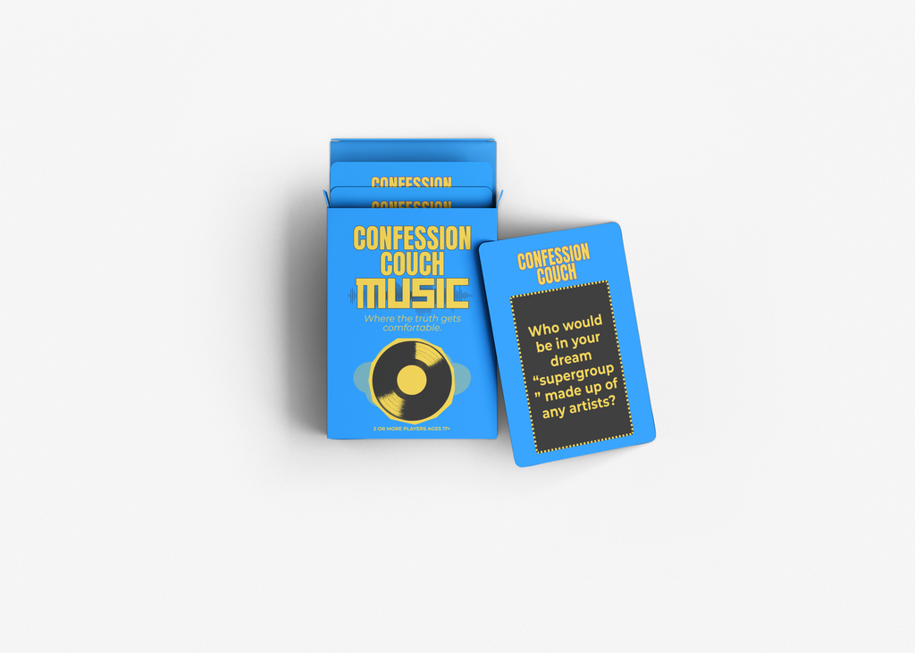 Confession Couch: Music Edition | A Deck to Sing, Share & Spill the Soundtrack of Your Life