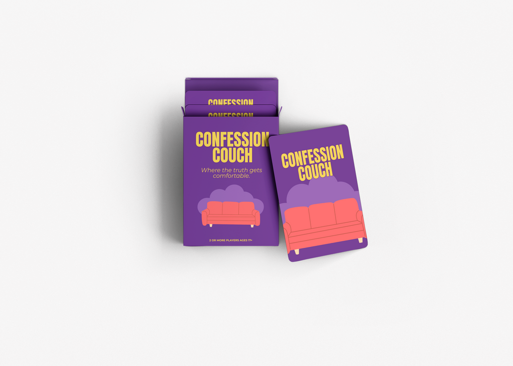 Confession Couch: Original Card Game | A Deck for Real Conversations