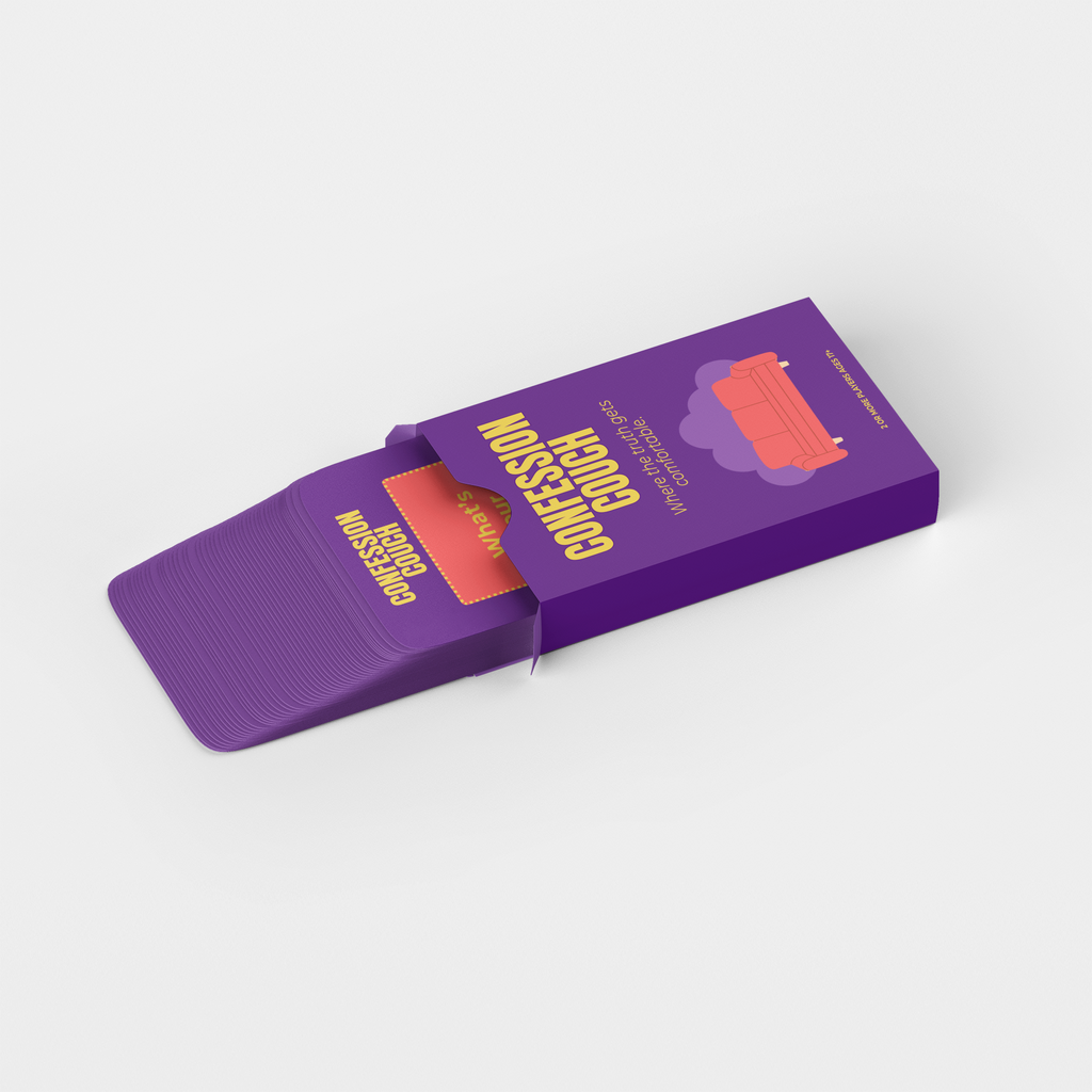 Confession Couch: Original Card Game | A Deck for Real Conversations