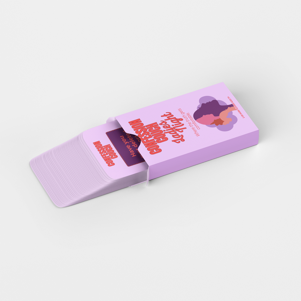 Confession Couch: Ladies Night Edition Card Game | A Deck for Girls’ Night Fun