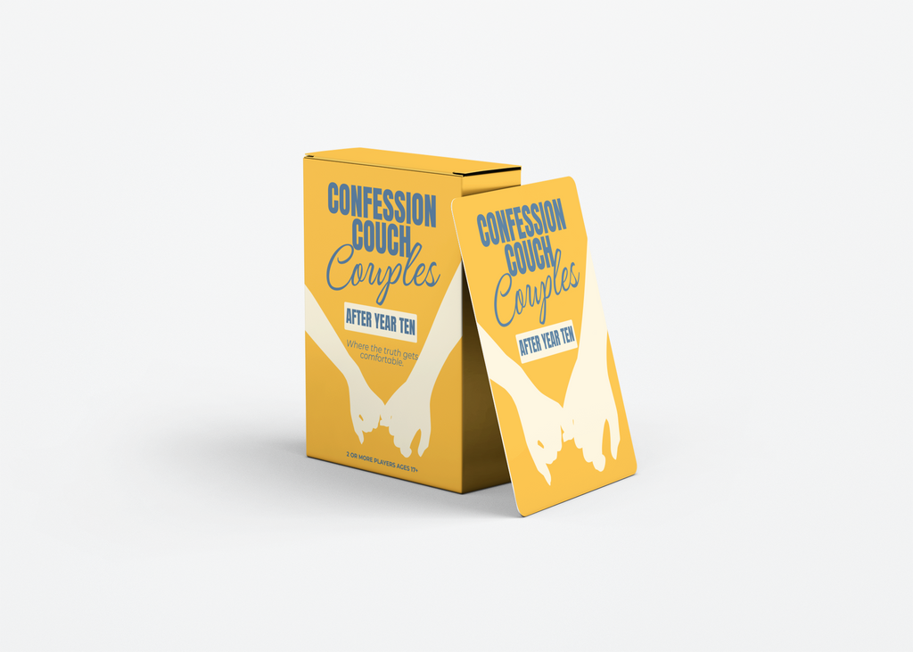 Confession Couch: Couples After Year 10 Edition | A Deck to Reminisce, Reignite & Celebrate Real Love